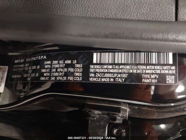 2018 JEEP RENEGADE ZACCJBBB2JPJ41567 Photo 8