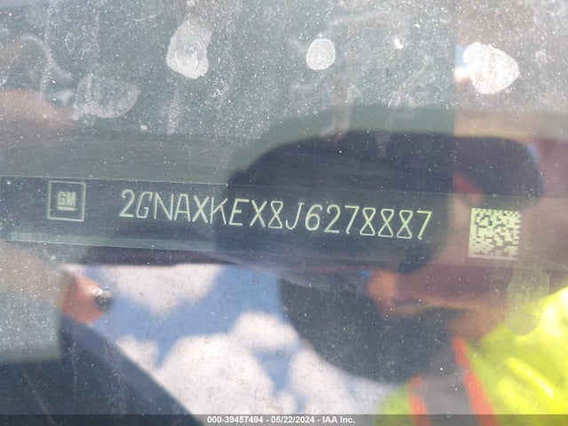 Chevrolet EQUINOX LT 2018 2GNAXKEX8J6278887 Image 9