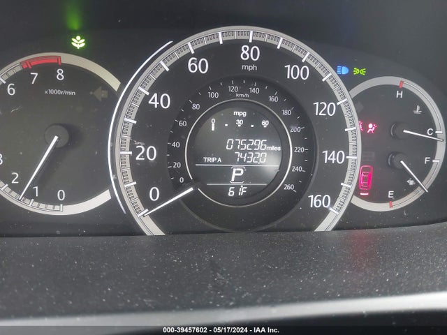 Honda ACCORD EX 2014 1HGCR2F78EA123793 Image 7