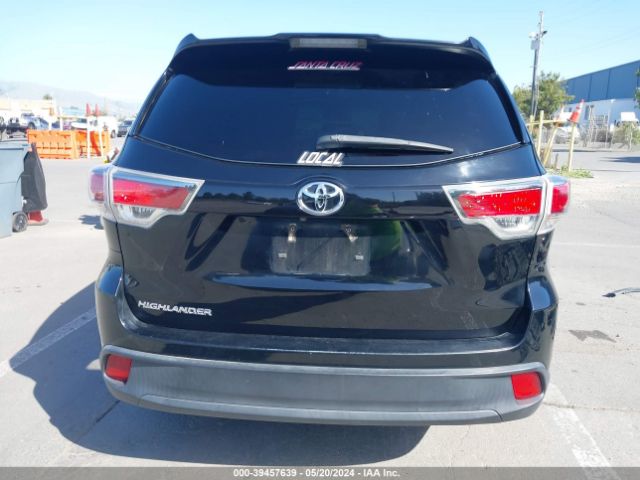 5TDZKRFH6GS133985 Toyota Highlander Le V6