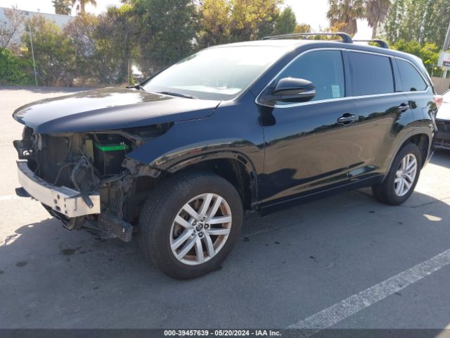 5TDZKRFH6GS133985 Toyota Highlander Le V6