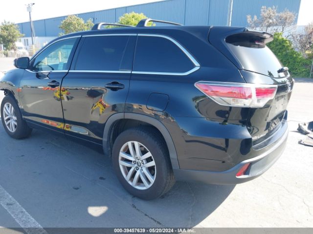 5TDZKRFH6GS133985 Toyota Highlander Le V6