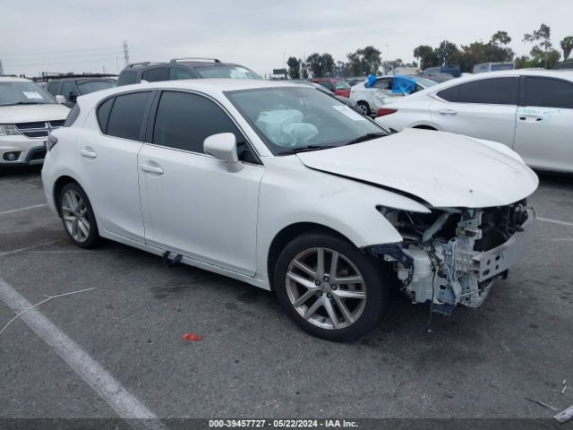 2016 Lexus Ct 200h მანქანა იყიდება აუქციონზე, vin: JTHKD5BH8G2278235, აუქციონის ნომერი: 39457727