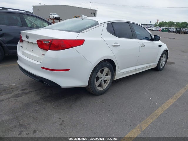 KIA Optima Lx 2014 KNAGM4A77E5476212 Image 4