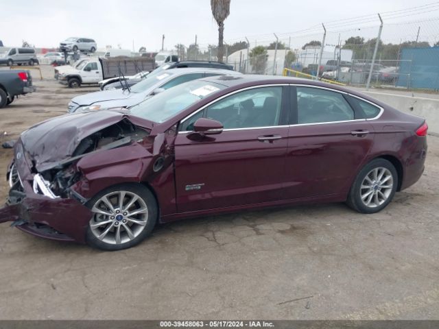 3FA6P0PU4HR122229 Ford Fusion Energi Se Luxury