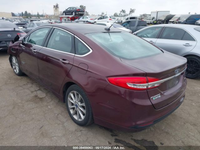 3FA6P0PU4HR122229 Ford Fusion Energi Se Luxury