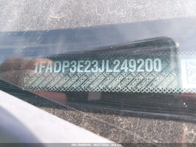 Ford FOCUS S 2018 1FADP3E23JL249200 Image 9