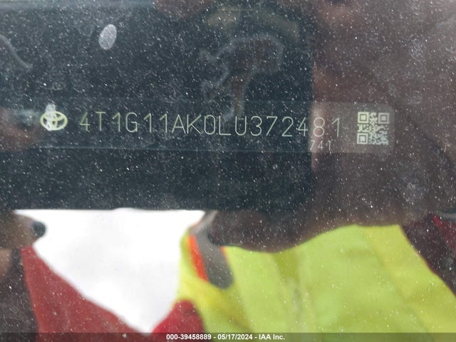 Toyota CAMRY SE 2020 4T1G11AK0LU372481 Image 9