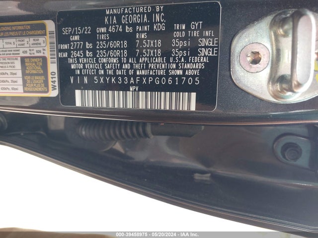 KIA Sportage Ex 2023 5XYK33AFXPG061705 Image 9