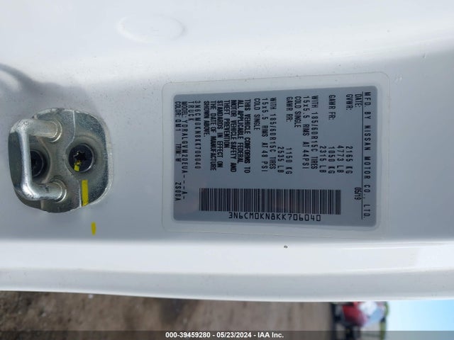 Nissan NV200 SV 2019 3N6CM0KN8KK706040 Image 9