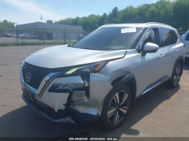 5N1BT3CB7NC708455 Nissan Rogue Sl Intelligent Awd
