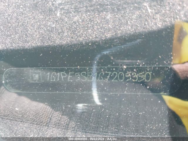1G1PE5SB1G7205350 Chevrolet Cruze Limited 1lt Auto