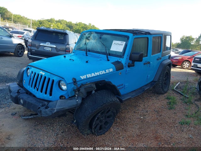 Aukcja sprzedaży 2017 Jeep Wrangler Unlimited Sport 4x4, vin: 1C4BJWDG3HL736036, numer aukcji: 39459495