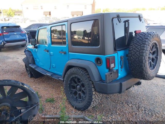 Aukcja sprzedaży 2017 Jeep Wrangler Unlimited Sport 4x4, vin: 1C4BJWDG3HL736036, numer aukcji: 39459495