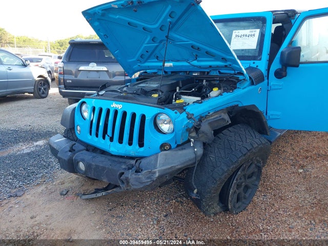 Aukcja sprzedaży 2017 Jeep Wrangler Unlimited Sport 4x4, vin: 1C4BJWDG3HL736036, numer aukcji: 39459495