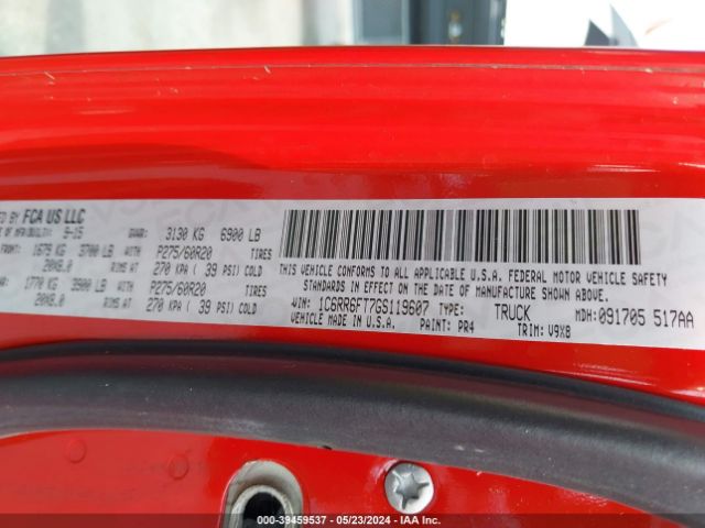 RAM 1500 Express 2016 1C6RR6FT7GS119607 Image 9