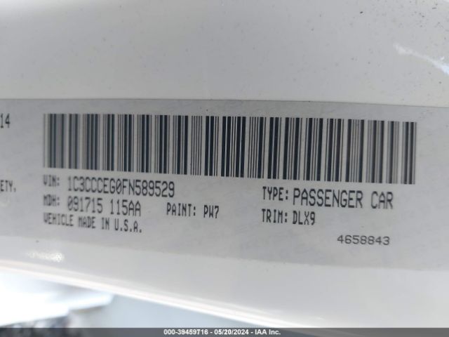 1C3CCCEG0FN589529 Chrysler 200 C