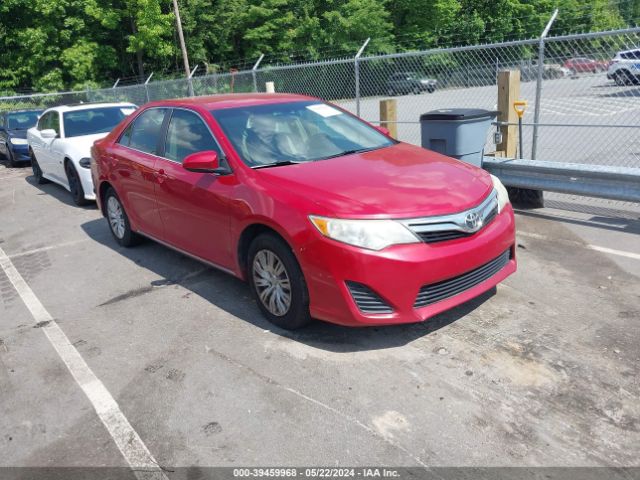 Auction sale of the 2012 Toyota Camry Le, vin: 4T1BF1FK4CU631462, lot number: 39459968