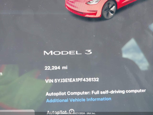 2023 TESLA MODEL 3 5YJ3E1EA1PF436132 Photo 6