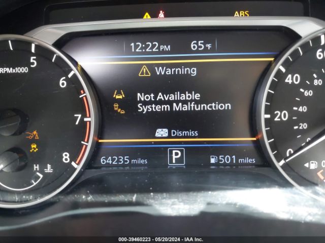 1N4BL4DV5NN318323 Nissan Altima Sv Fwd