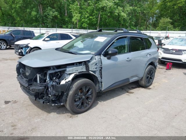 JN8BT3BB7PW205312 Nissan Rogue Sv Intelligent Awd