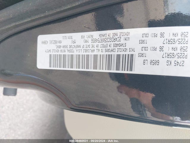 Dodge Grand Caravan Sxt 2019 2C4RDGCG5KR754856 Image 9
