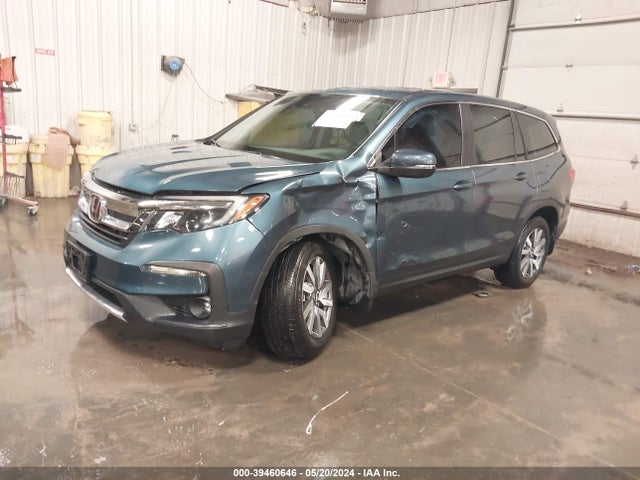 Honda Pilot Awd Ex-l 2021 5FNYF6H52MB076833 Image 2