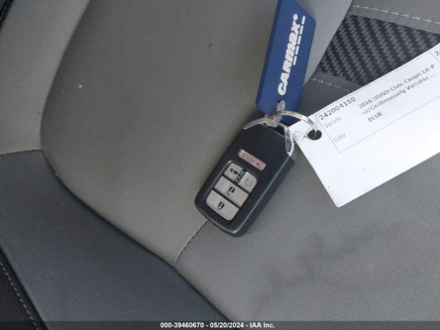 2HGFC4B03GH314478 Honda Civic Lx-p