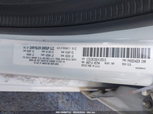 1C3CCBCG5EN135515 Chrysler 200 Limited