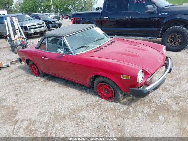 1975 FIAT SPIDER 0000124cs10089712 Photo 0