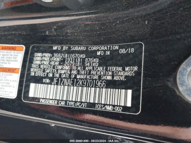 2019 TOYOTA 86 JF1ZNAE12K9701966 Photo 8