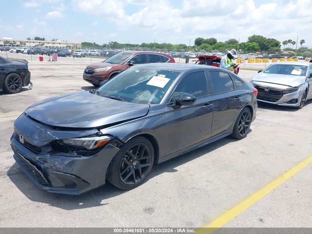Honda Civic Sport 2022 2HGFE2F55NH551135 Image 2