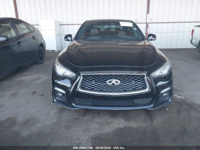 JN1FV7AP7JM460530 Infiniti Q50 3.0t Red Sport 400