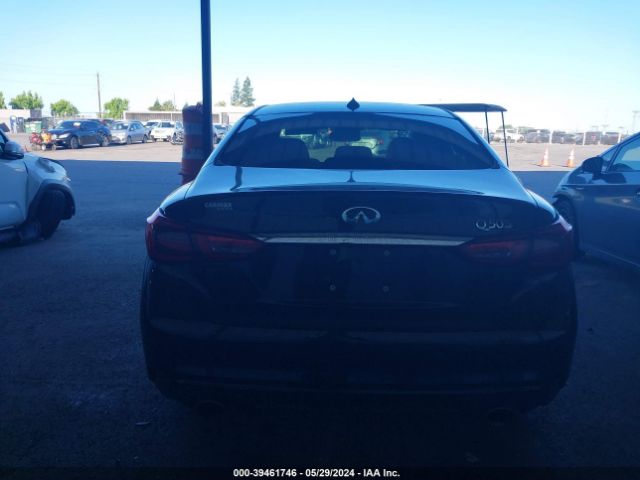 JN1FV7AP7JM460530 Infiniti Q50 3.0t Red Sport 400