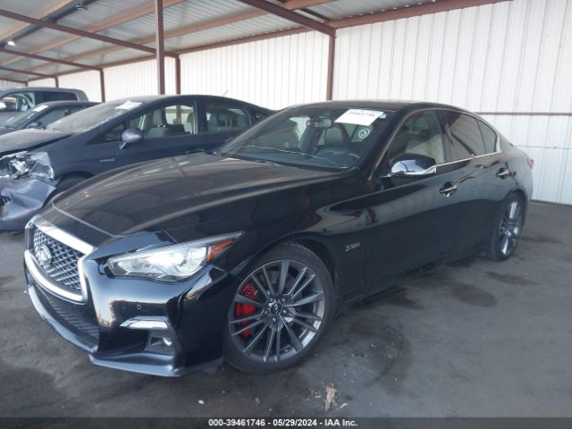 JN1FV7AP7JM460530 Infiniti Q50 3.0t Red Sport 400
