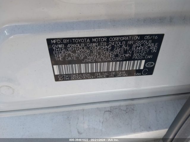 JTHCZ1BL5GA003821 Lexus GS 350