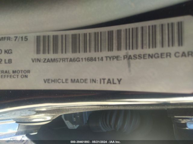 ZAM57RTA6G1168414 Maserati Ghibli S Q4