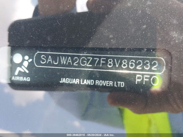 SAJWA2GZ7F8V86232 Jaguar Xj Xjl Portfolio