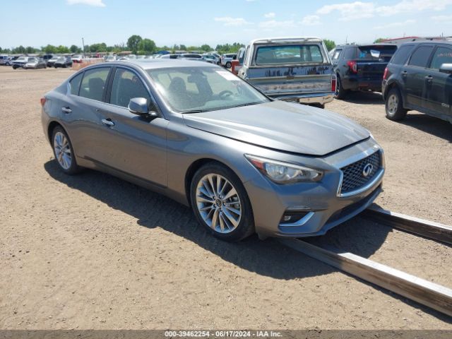 Auction sale of the 2021 Infiniti Q50 Luxe Awd, vin: JN1EV7BR9MM753118, lot number: 39462254