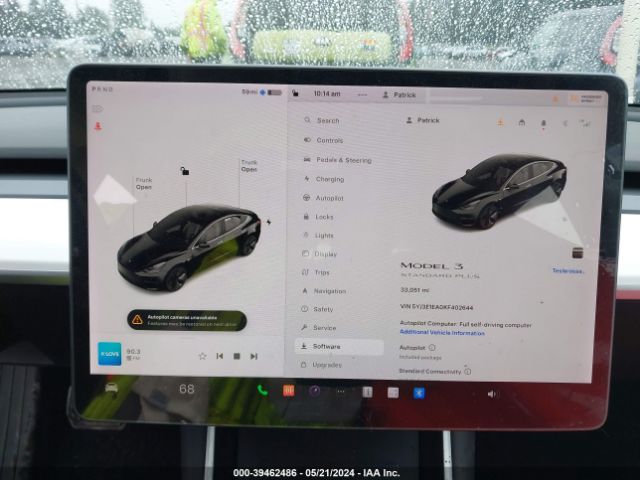 5YJ3E1EA0KF402644 Tesla Model 3 Long Range/mid Range/standard Range/standard Range Plus