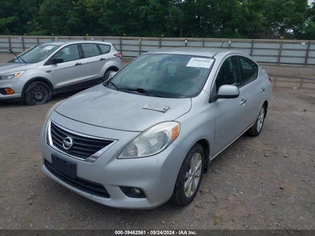 Nissan Versa S/s Plus/sv/sl 2014 3N1CN7AP0EL801074 Image 2