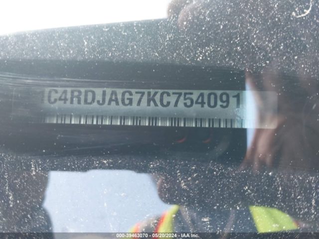 1C4RDJAG7KC754091 Dodge Durango Sxt Awd