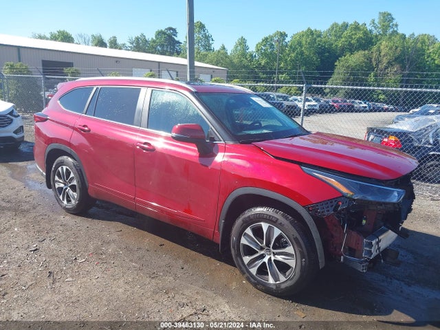 Toyota Highlander Xle 2023 5TDKDRAH1PS022084 zdjęcie główne