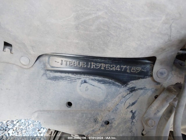 Toyota 4RUNNER SR5 2015 JTEBU5JR9F5247189 Image 9