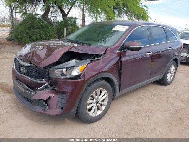 5XYPG4A35KG501697 KIA Sorento 2.4l Lx