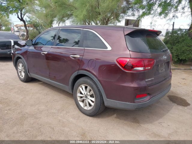 5XYPG4A35KG501697 KIA Sorento 2.4l Lx