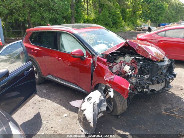 JN8BT3DD7NW276215 Nissan Rogue Platinum Intelligent Awd