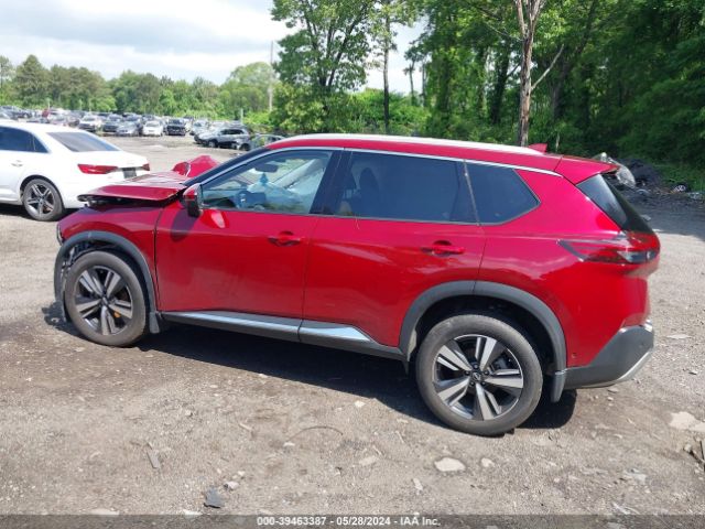 JN8BT3DD7NW276215 Nissan Rogue Platinum Intelligent Awd