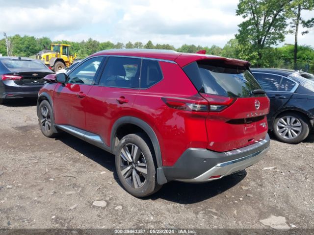 JN8BT3DD7NW276215 Nissan Rogue Platinum Intelligent Awd
