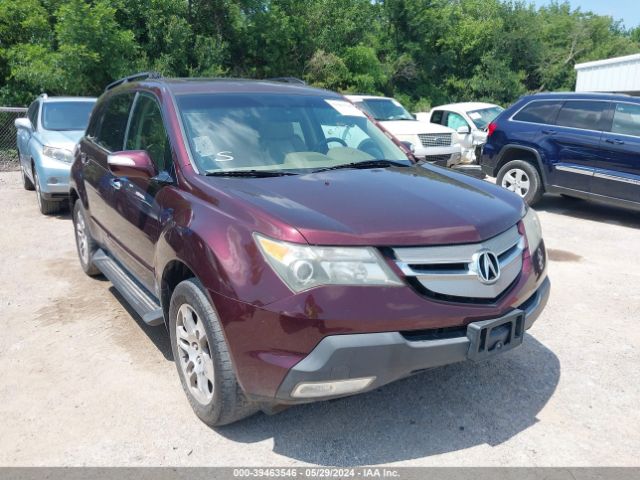 Auction sale of the 2007 Acura Mdx Technology Package, vin: 2HNYD28417H541889, lot number: 39463546